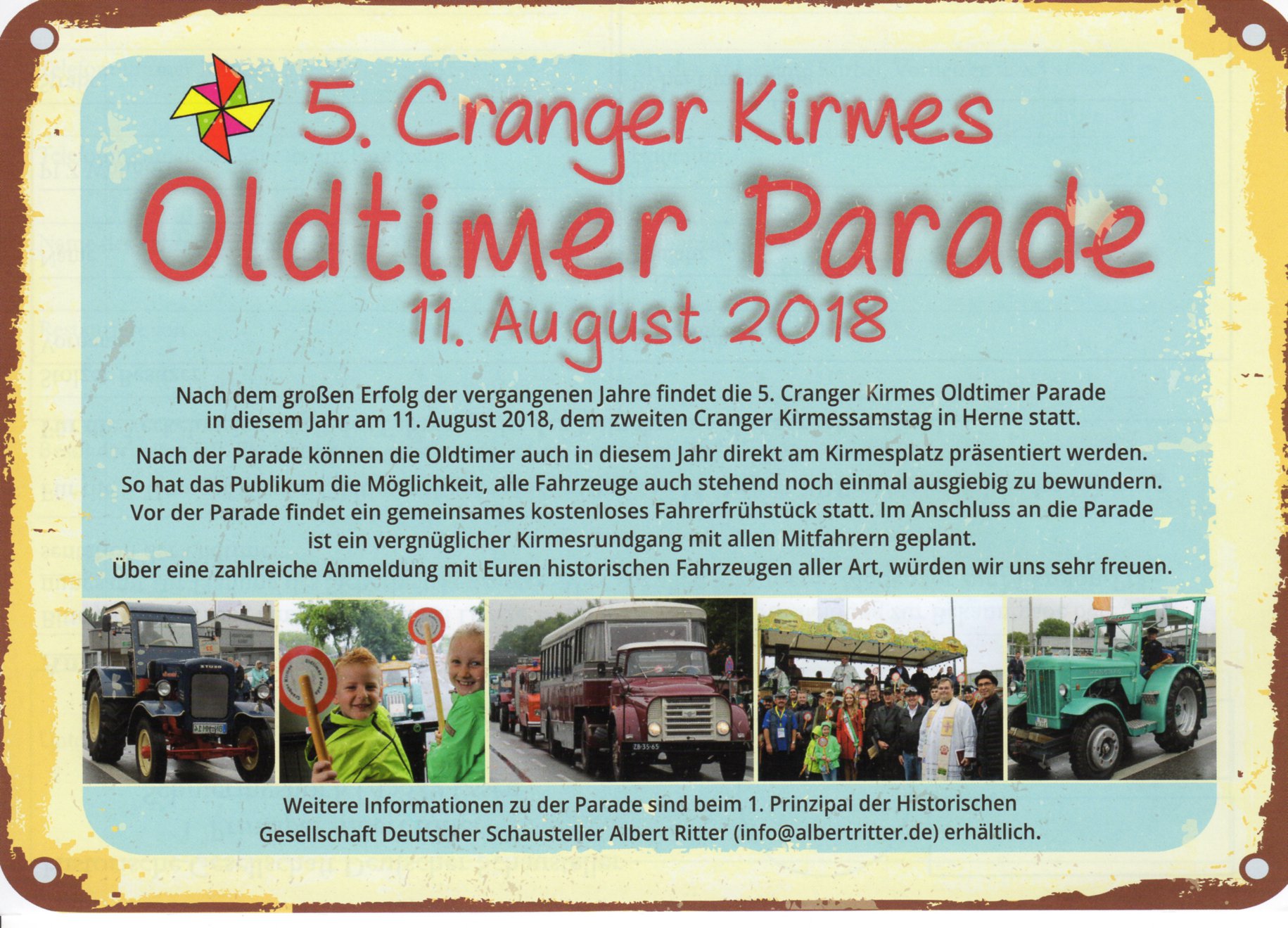 5. Cranger Oldtimerparade