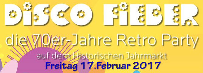 Disco Fieber - 70er Jahre Retro Party Jahrhunderthalle Bochum