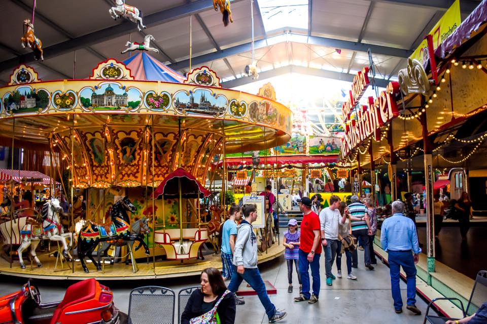 Historischer Jahrmarkt in der Jahrmarktshalle