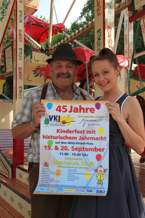 45 Jahre VKJ, Jahrmarkt in Essen